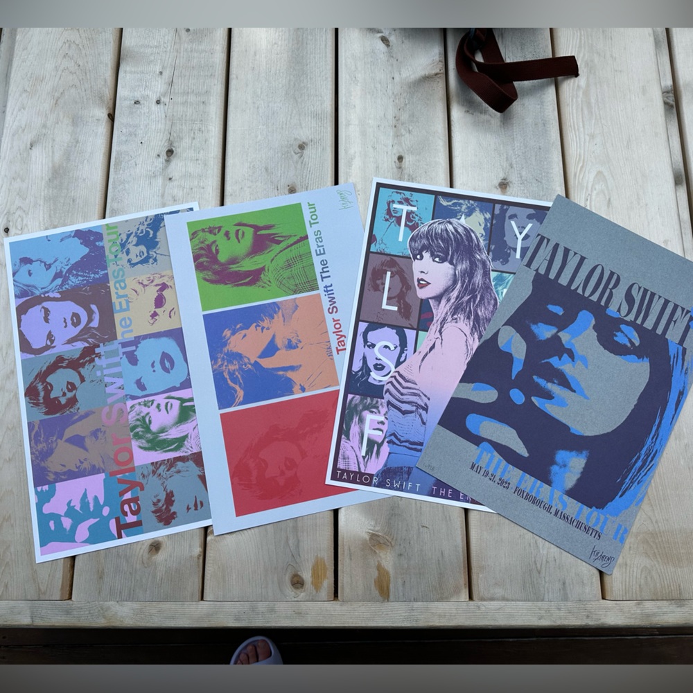 Taylor Swift Eras Tour VIP Package Poster Set